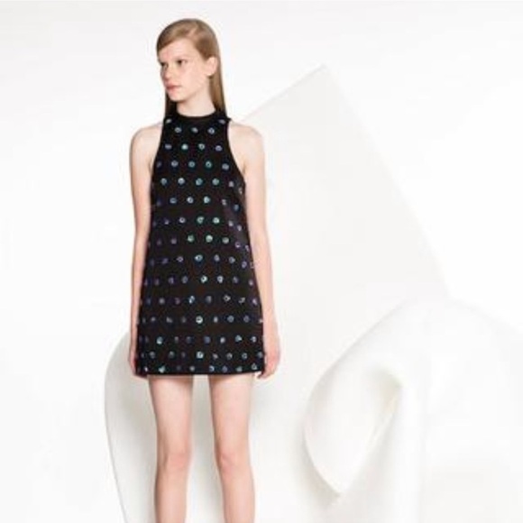 KEEPSAKE the Label Come A Little Closer Sleeveless Mini Dress NWT Sz Medium Chic - Picture 1 of 14